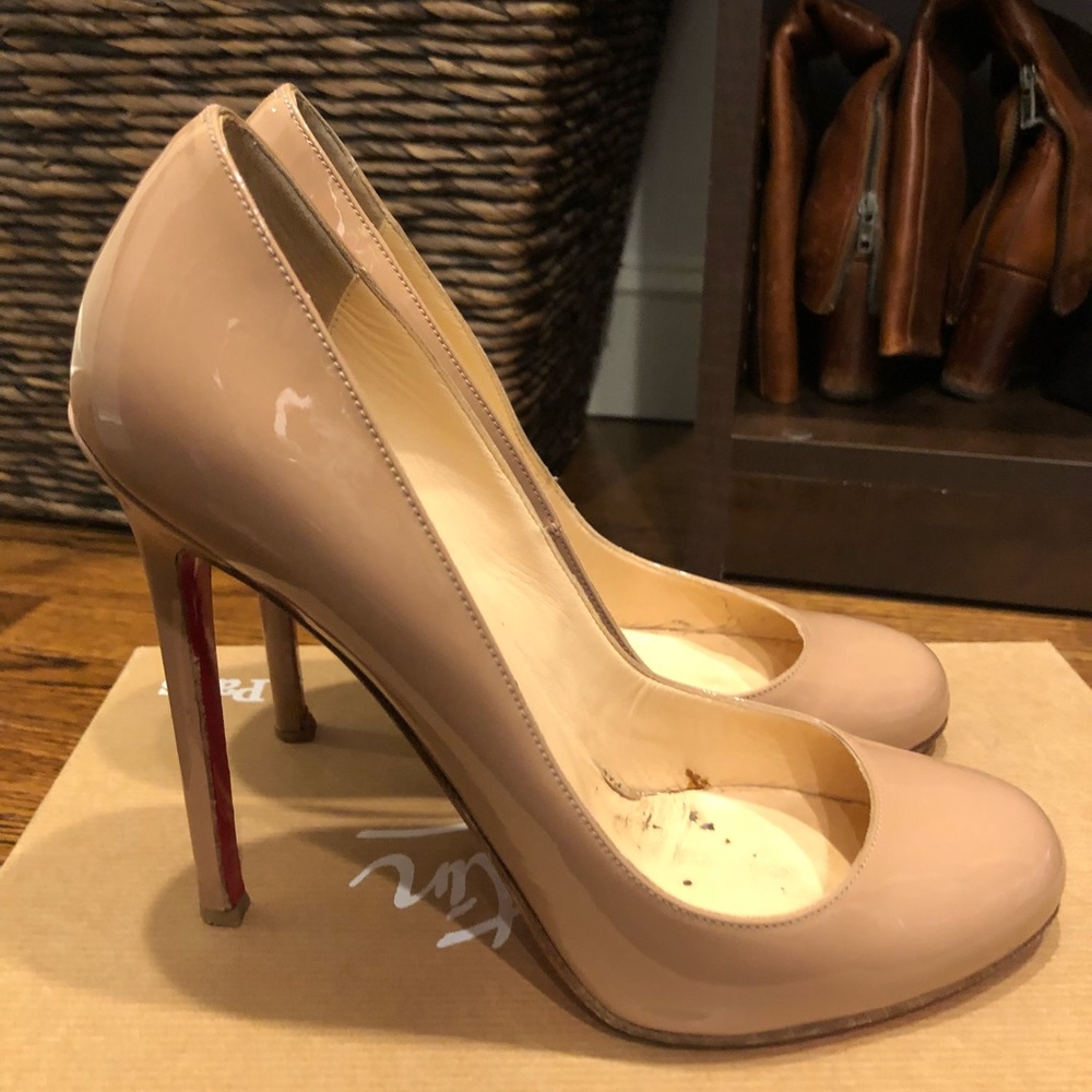 Christian Louboutin Lady Lynch Nude heels